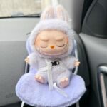 purple labubu safty seat